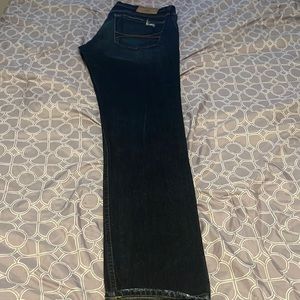 Hollister Mens Jeans Black Ripped 34/32